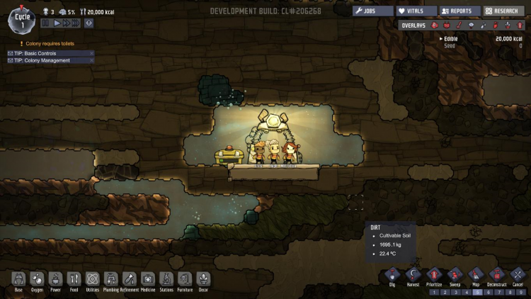 Oxygen not included доска объявлений